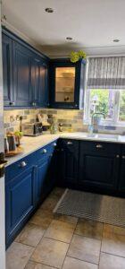 Kitchen Respray in North hykeham 6 Shaker Raised, Stiffkey Blue, North Hykeham Lincoln, Ingham