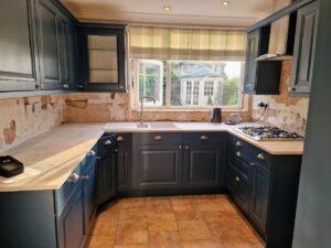 Kitchen Respray in North hykeham 5 Shaker Raised, Stiffkey Blue, North Hykeham Lincoln, Ingham